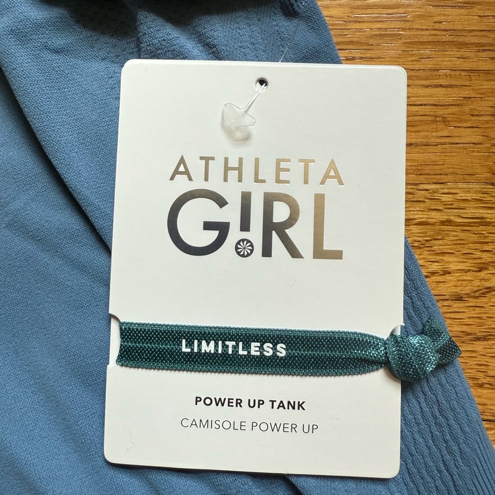 Athleta Girl Sky Blue Athletic Tank - Picture 4 of 5
